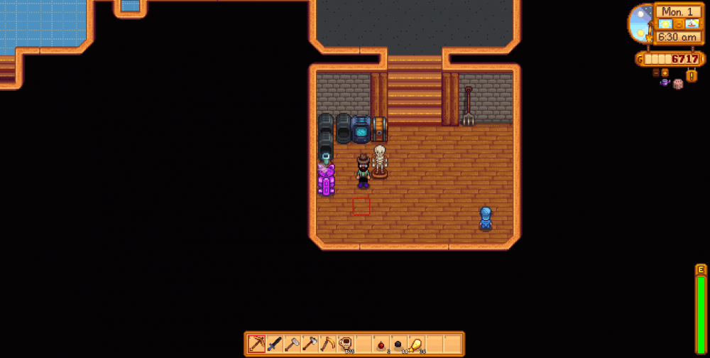 PC [BUG]Statue of perfection not producing iridium ores when placed in southern room Stardew