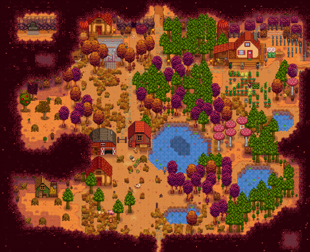 Forest Farm Progress thread Moonbeam Farm Page 2 Stardew Valley