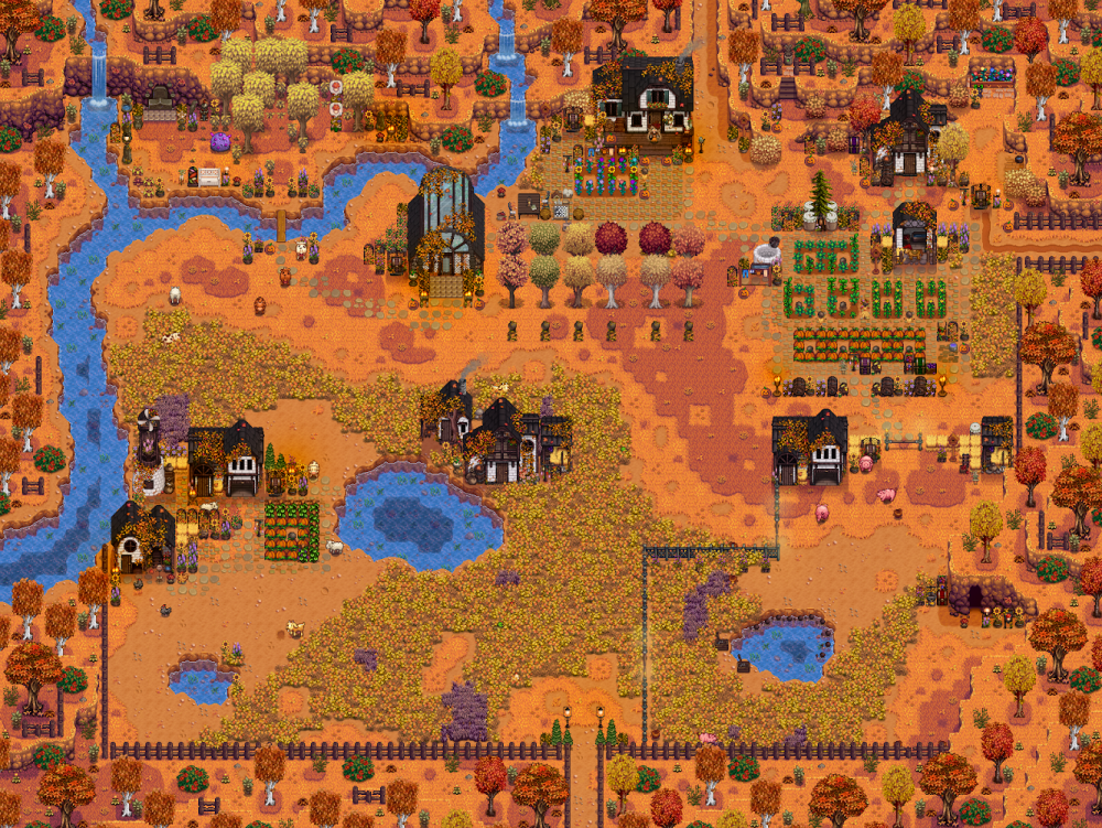 Meadowlands Farm - Starlight Farm in the Autumn Air | Stardew 