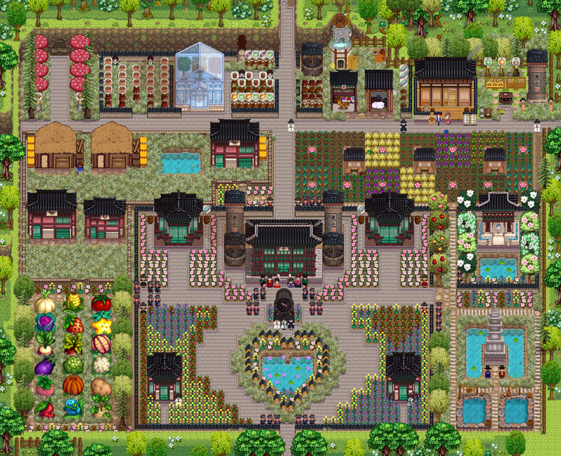 Modded Farm - [StardewValley] StardewValley Farm Tour Korean 