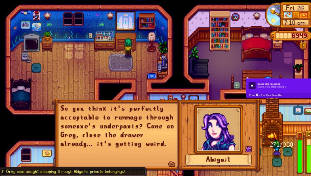 Windows Encountered this bug after marrying abigail. I was at her