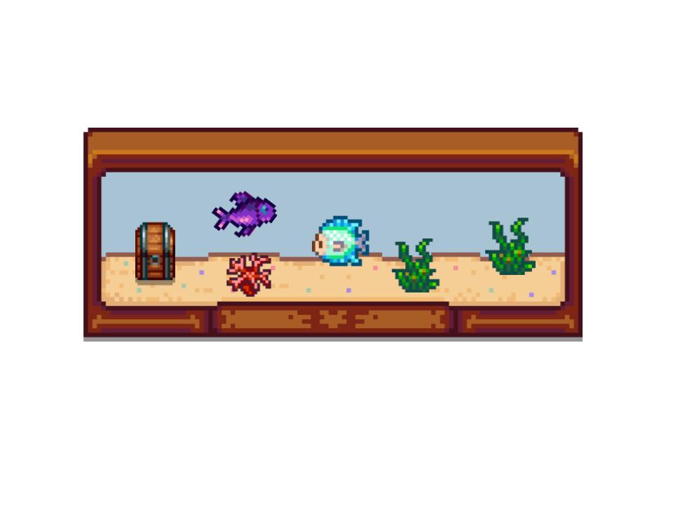 Ability to put "Treasure Chest" in fish tanks. Stardew Valley Forums