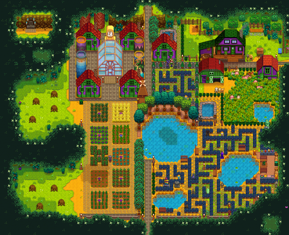 Forest Farm Lost In The Woods Stardew Valley Forums