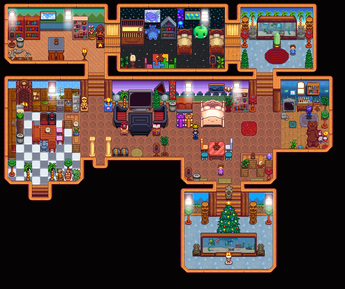 Interior Beloved house Stardew Valley Forums