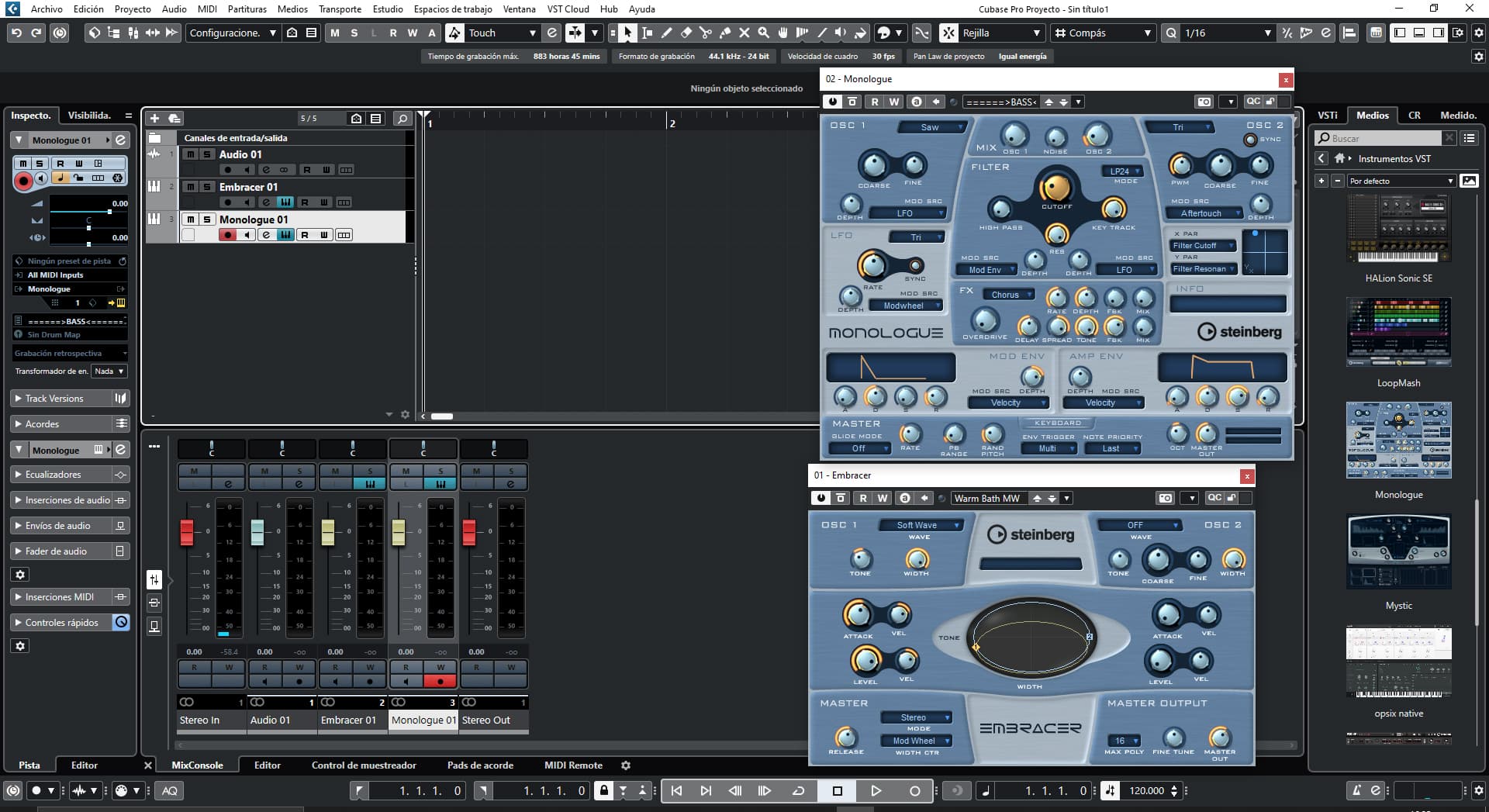 Mystic, Prologue and Specter not in Cubase 12 31 by steve Cubase
