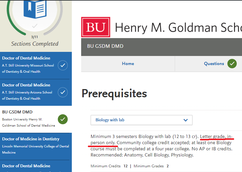 ADEA AADSAS 20242025 Application Questions Thread! Student Doctor Network