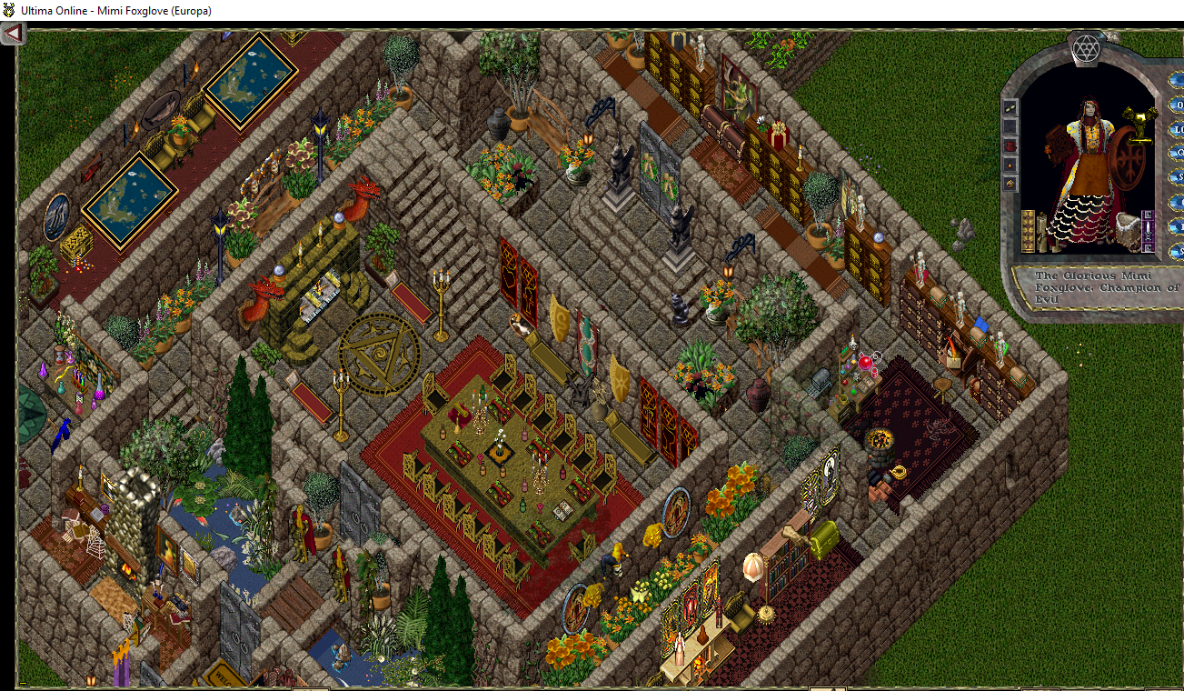 My custom castle..thinking of rebuilding.. Ultima Online Forums