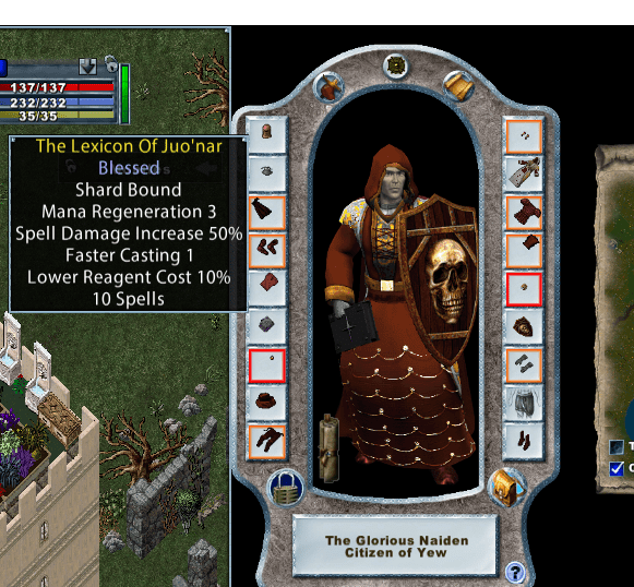 Lexicon of Juonar bug IS NOT A MAGERY SPELLBOOK Ultima Online Forums