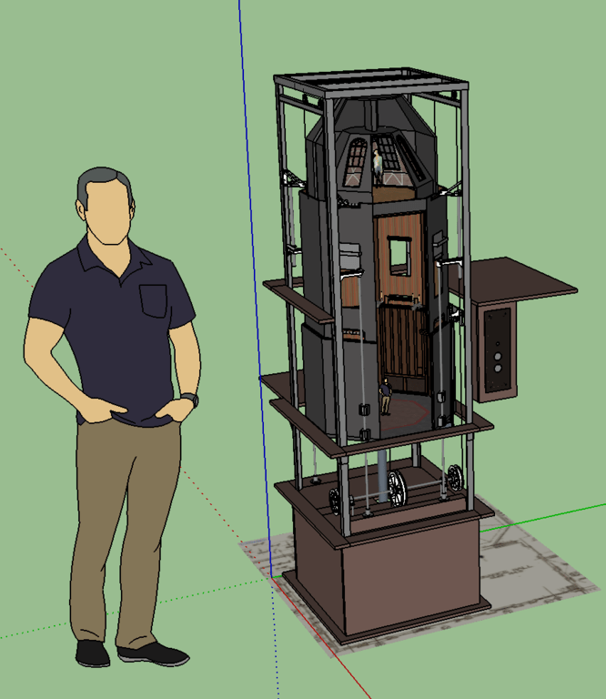Stretching Room scale model (Updated 5/10/18) WDWMAGIC Unofficial