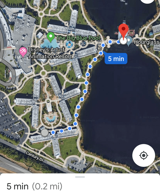 Pop Century Gondola Map Gondola boarding location at POP WDWMAGIC Unofficial Walt Disney