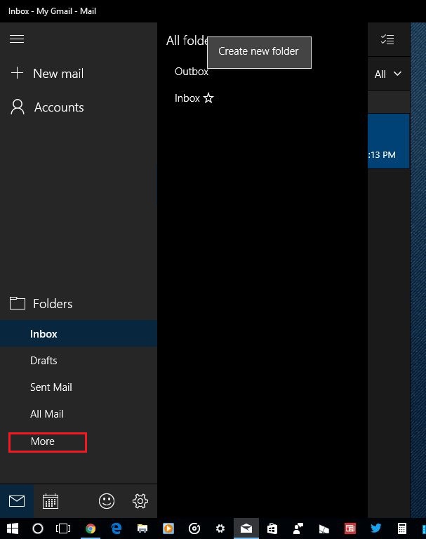 how do i create new folders in the windows 10 mail? Windows Central