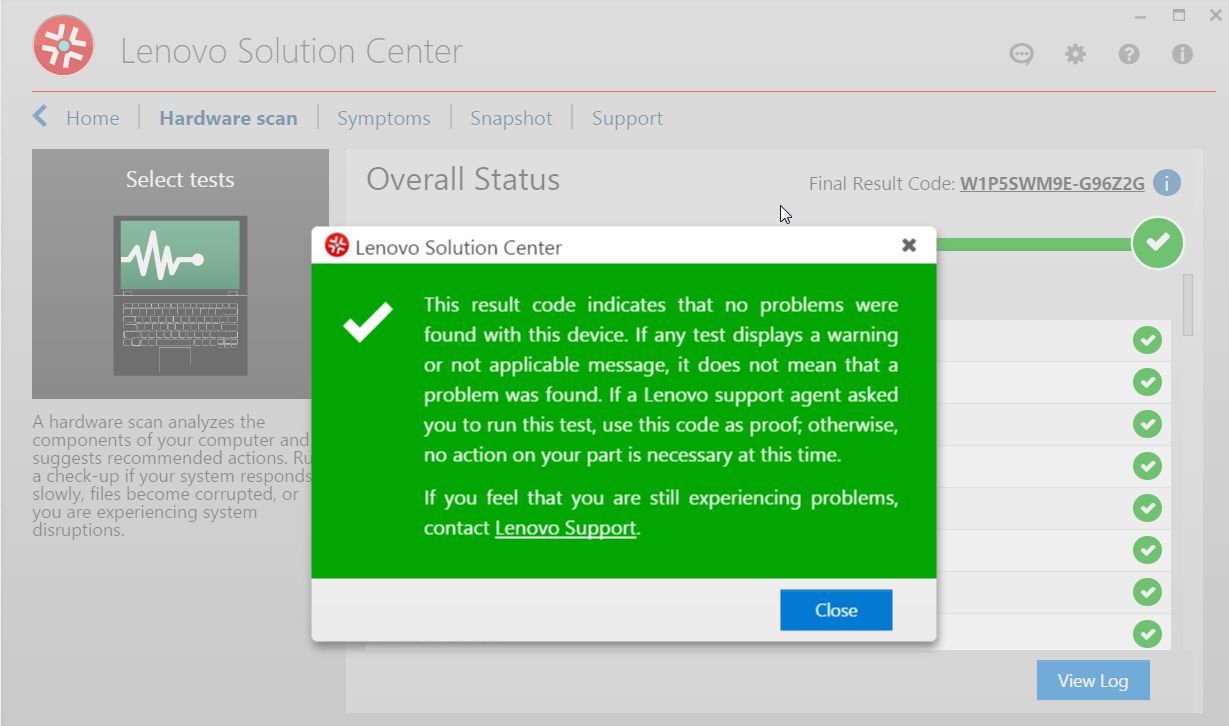 Lenovo Diagnosis error code U18EJBA8A8Q6H4A after update to Bios to v.2.21 on Thinkpad P70