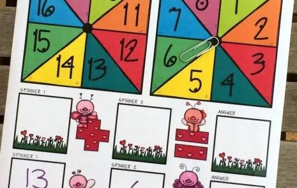 Valentine’s Addition and Subtraction Printables For