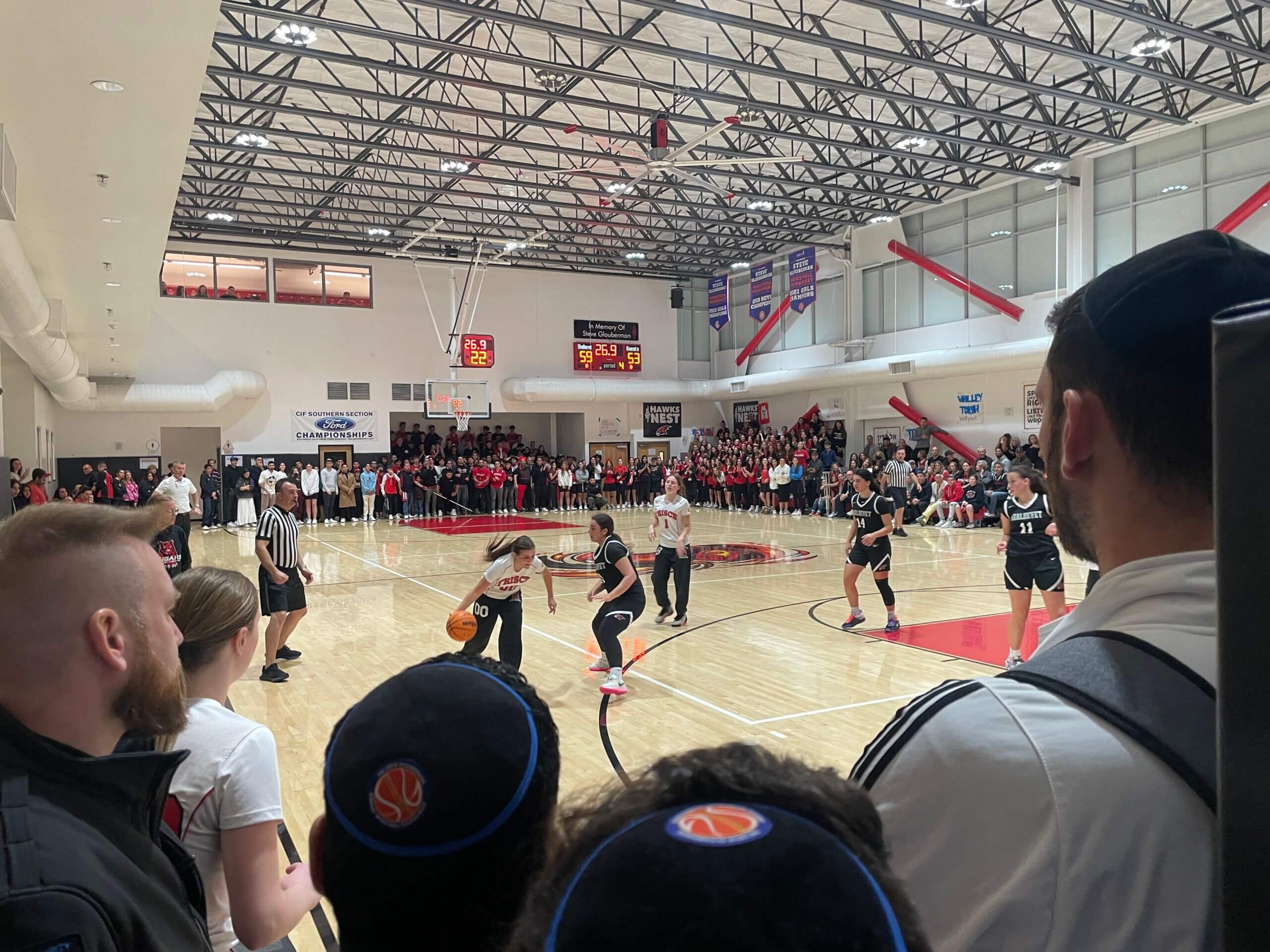 A Jewish newspaper reported antisemitism at a high school basketball