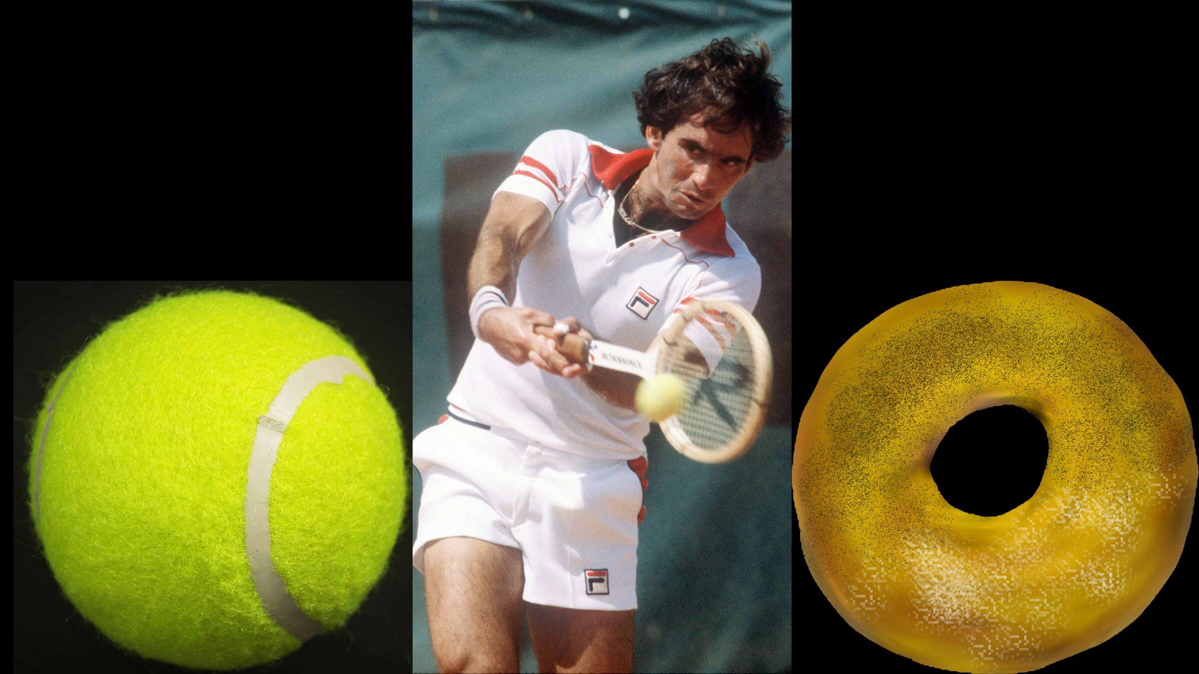 The tennis term "bagel" originated with a Jewish tennis champion The