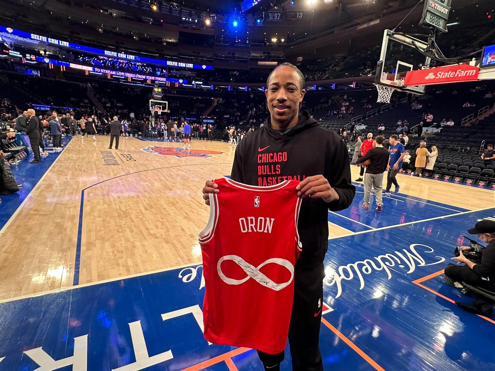 For slain Israeli basketball fan, a final gift from DeMar DeRozan The