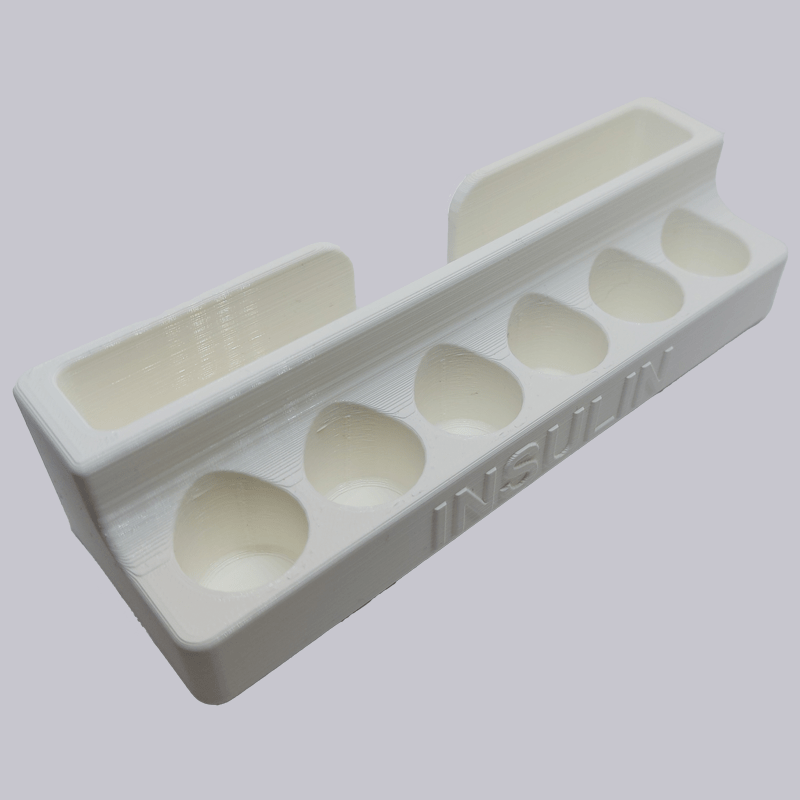 Insulin Fridge Tray 6 vials & 2 MDI pens ForWard Design