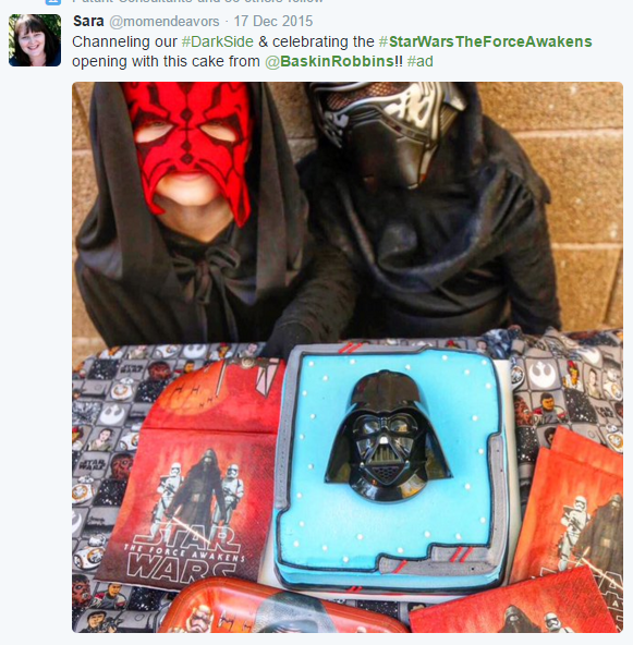 BaskinRobbins Star Wars Cake Case Study