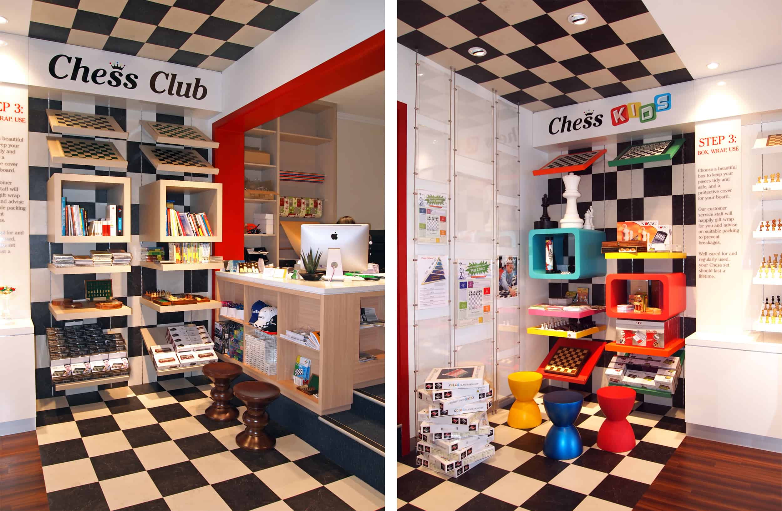 Chess World Shop Interior Forward Thinking Design