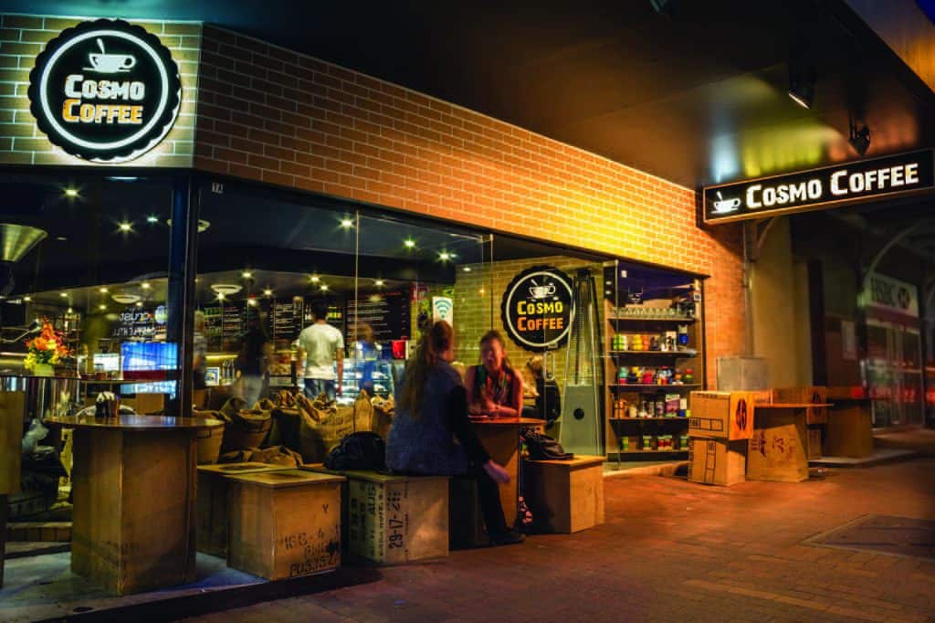 COSMO COFFEE OPENING, CASTLE TOWERS Forward Thinking Design