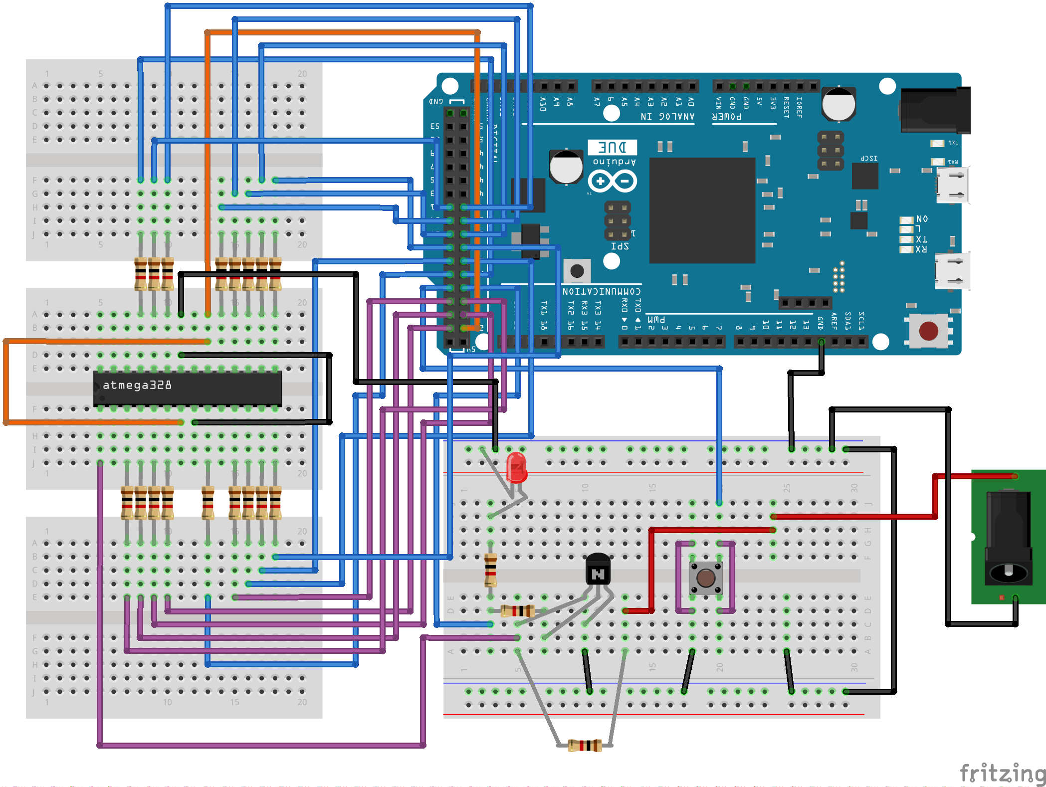 Fuse Rescue using High Voltage Programming with Arduino FOS Media