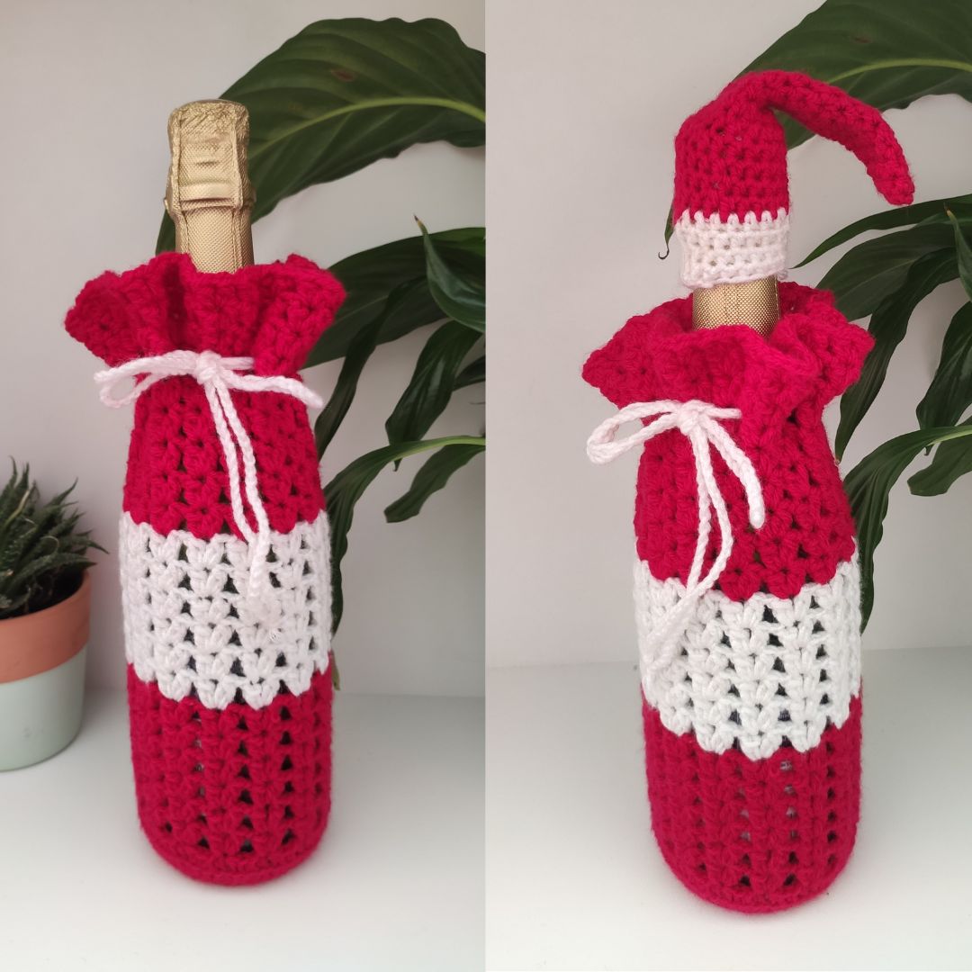 Crochet Wine Bag Pattern Fosbas Designs