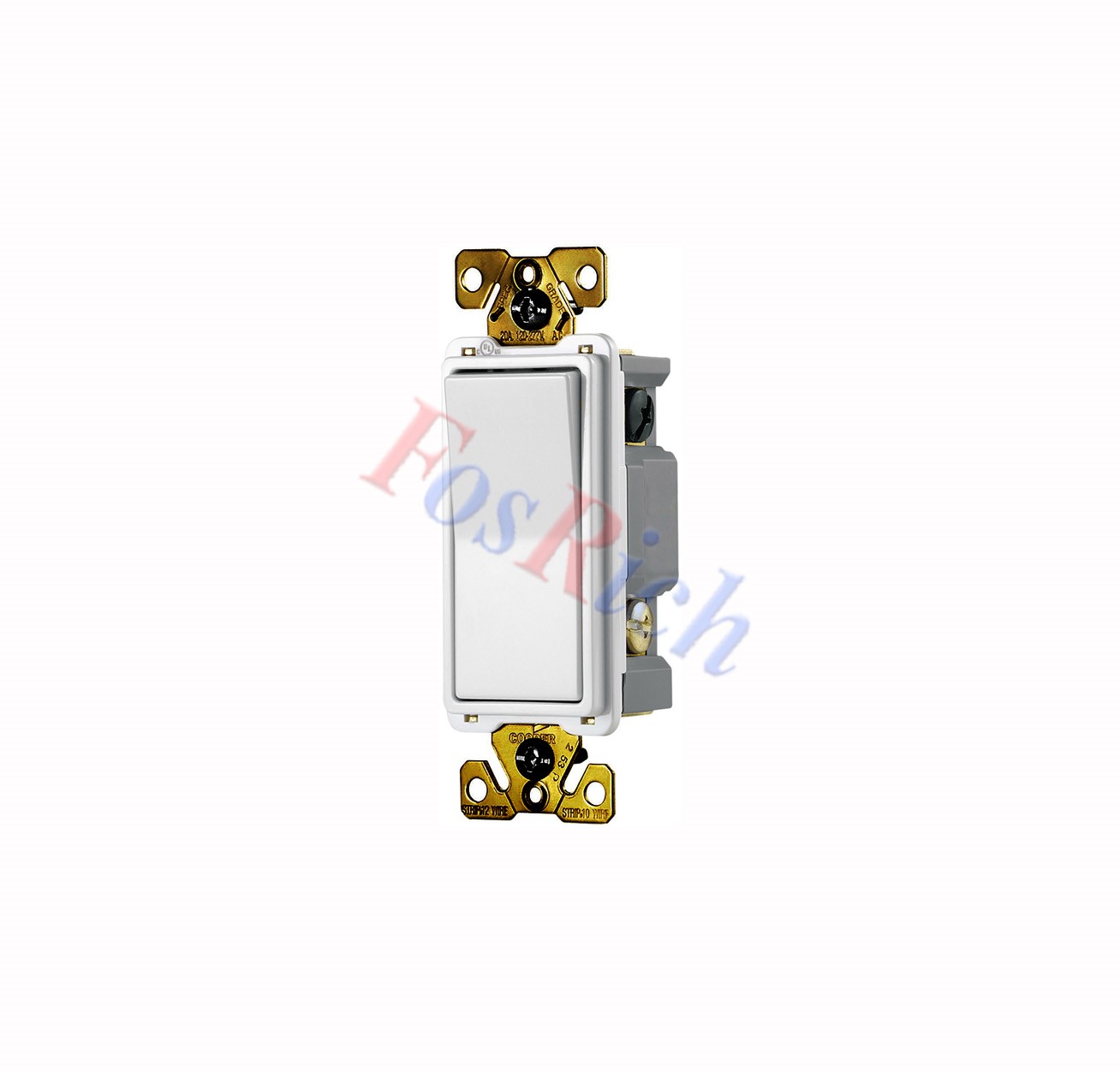 Solid Decora SinglePole Flush Switch FosRich