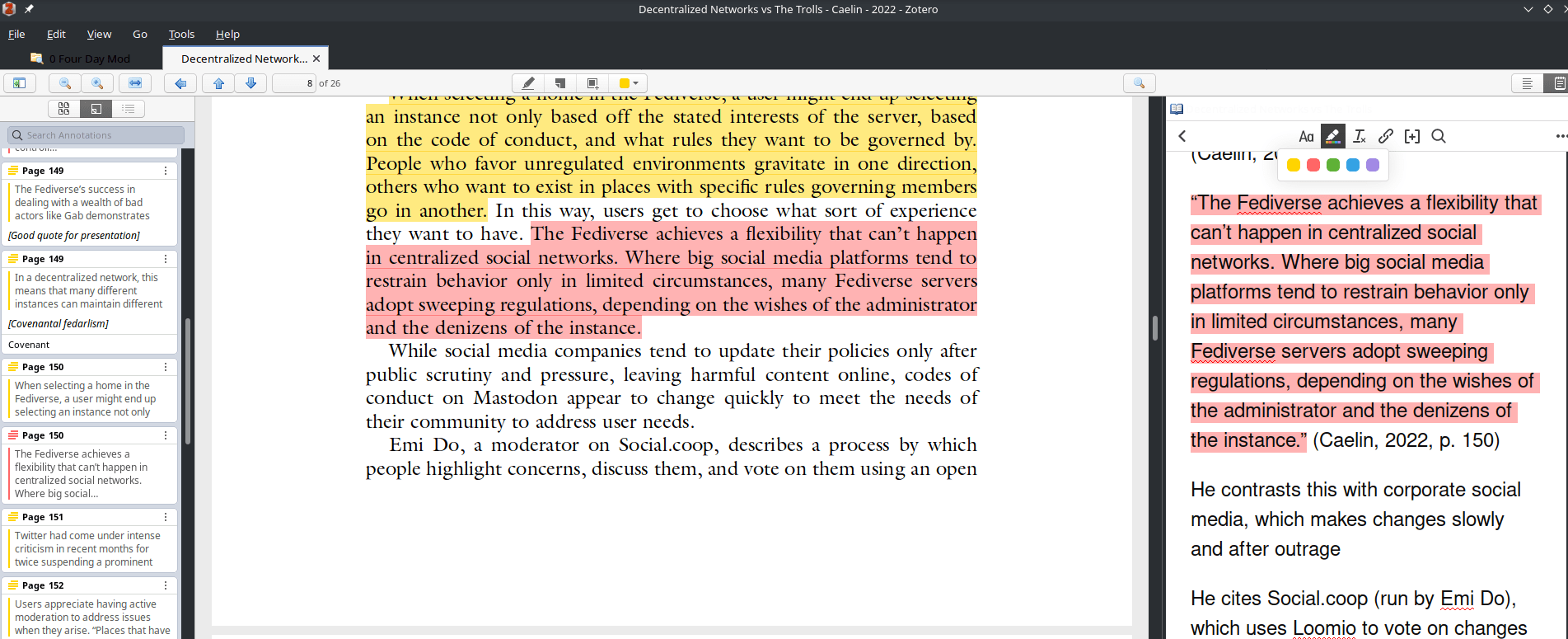 FOSS ACADEMIC A Deep Dive into a Zotero Workflow
