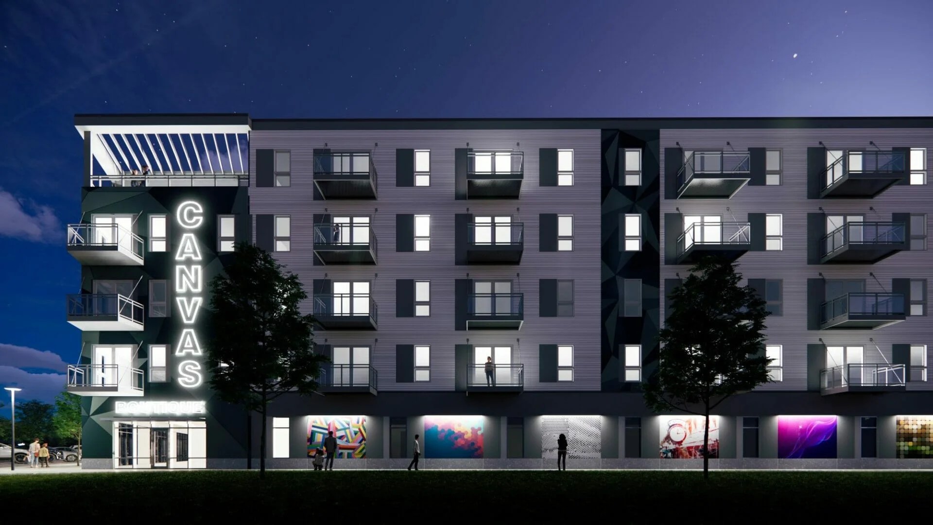 Canvas Apartments Foss Architecture & Interiors