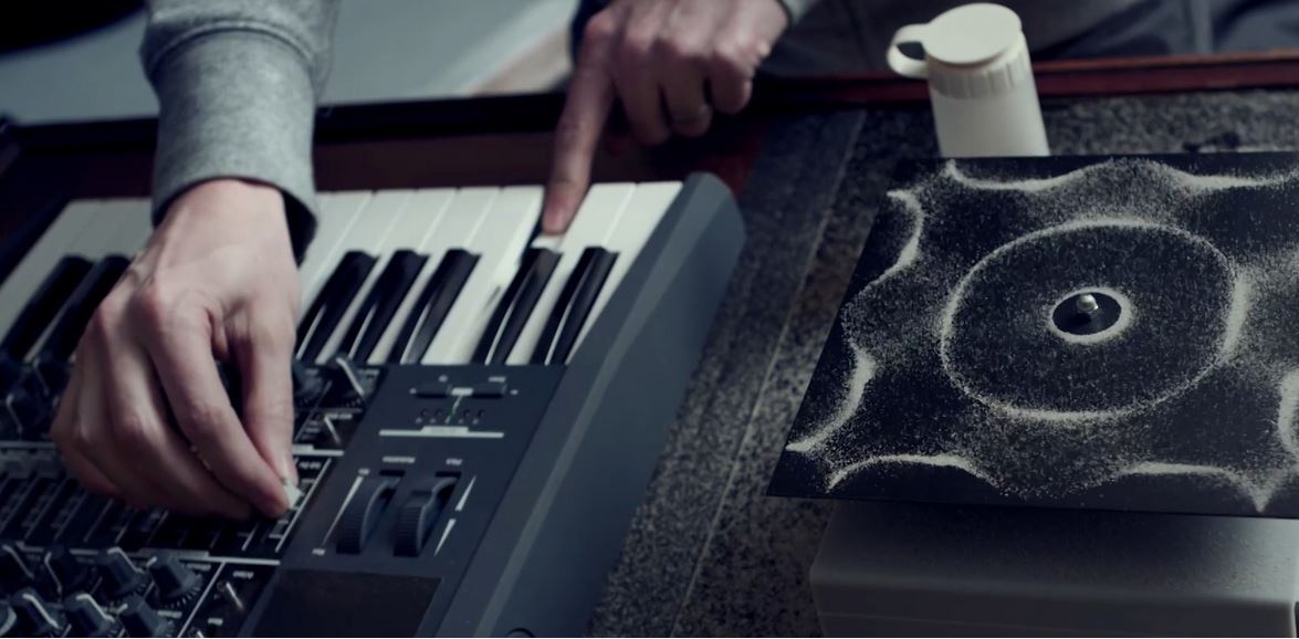 Combination of Science And Music in Amazing Music Video Cymatics by