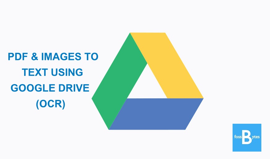Convert Scanned PDF and Images to Text Using Google Drive For Free (OCR)