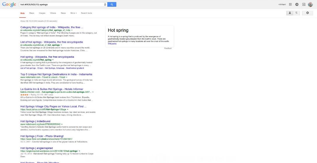 google-around-search-operator-