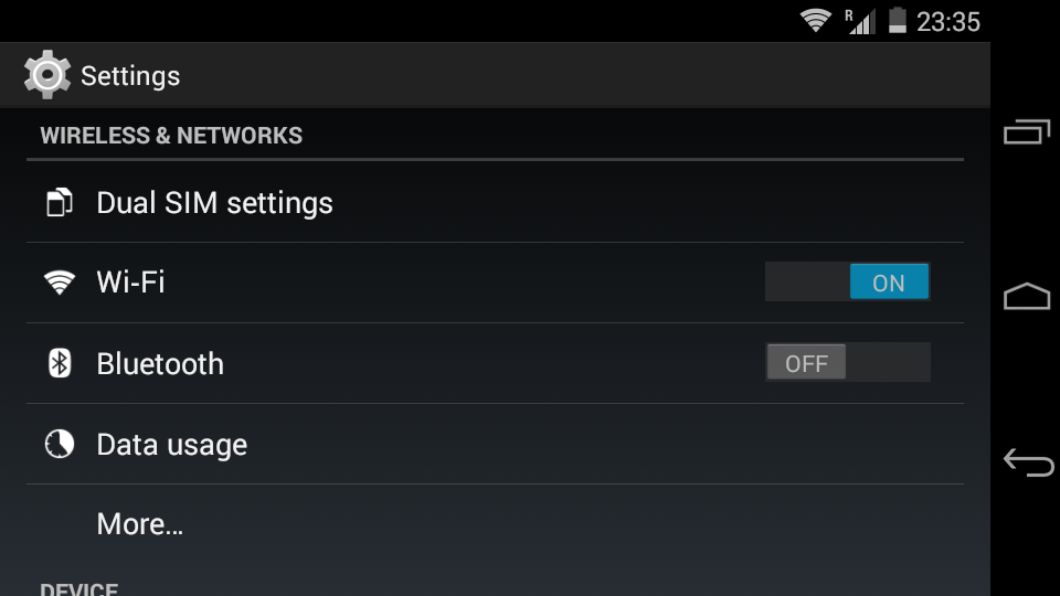 Settings-VPNOnAndroid