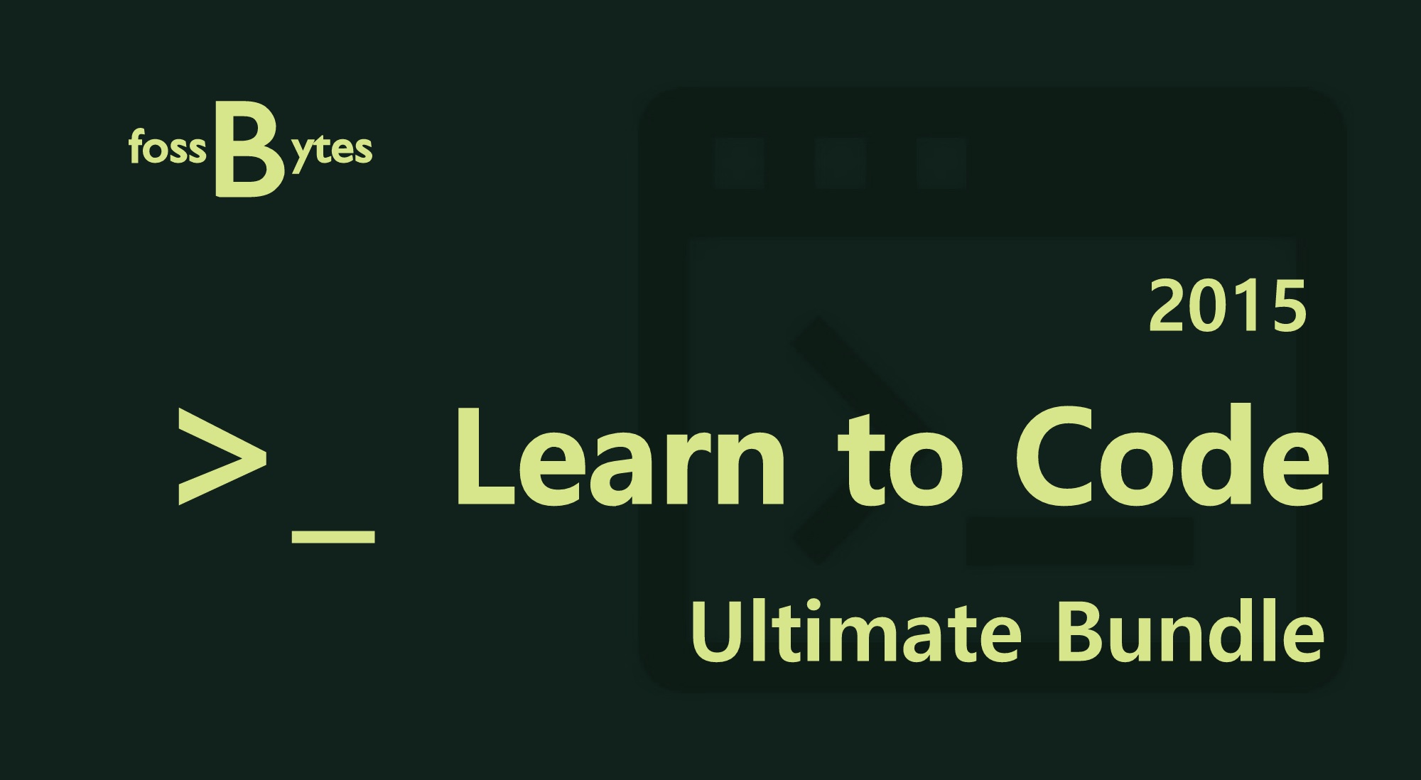 the Ultimate Programmer With 8Course 2015 Learn to Code Bundle