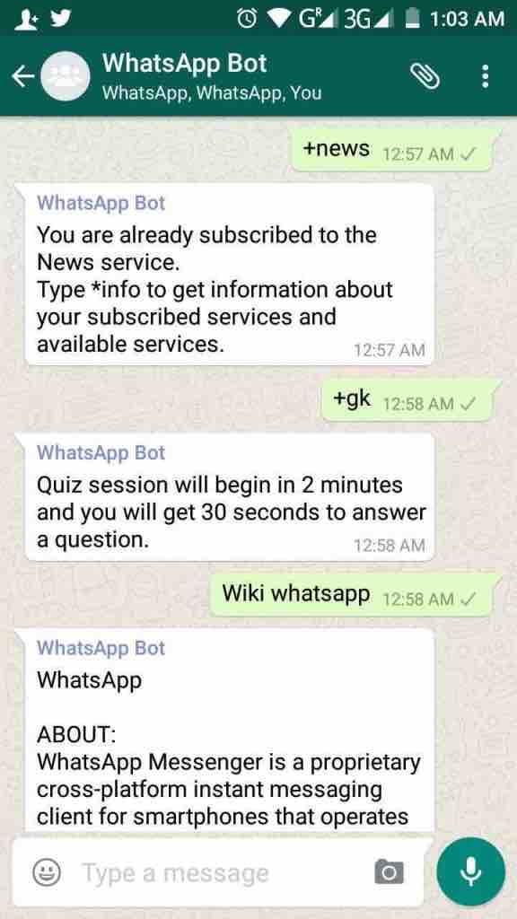 How To Use WhatsApp As A Search Engine Activate WhatsApp Wikipedia Bot