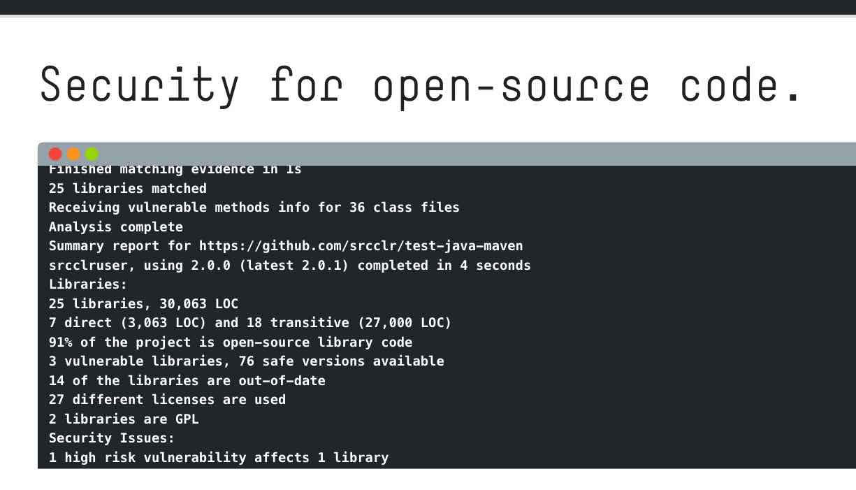 SourceClear's Free Tool "Open" Finds Vulnerabilities In Your Open