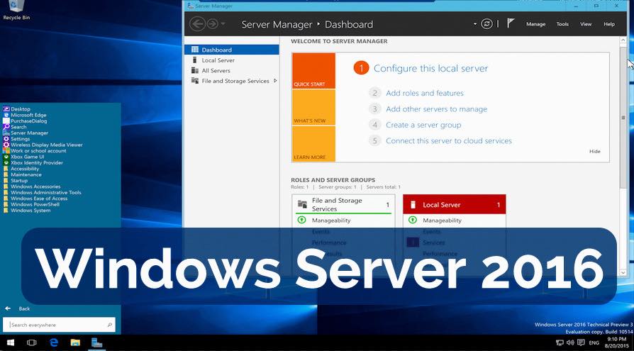 Windows Server 2016 To Be Launched In September With "Nano Server" Feature