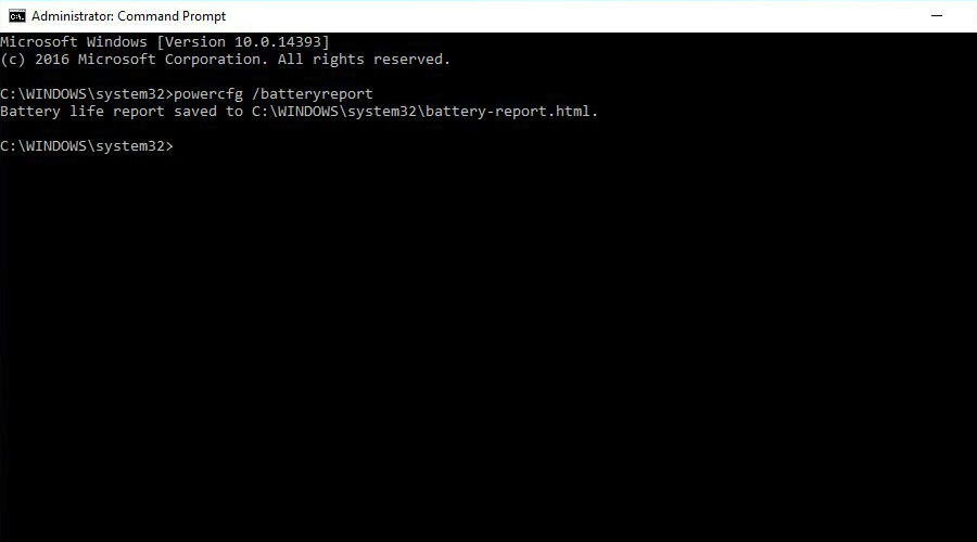 powercfg-battery-report