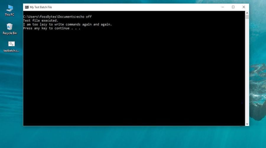 What Is A Batch File In Windows? How To Create A Batch File?