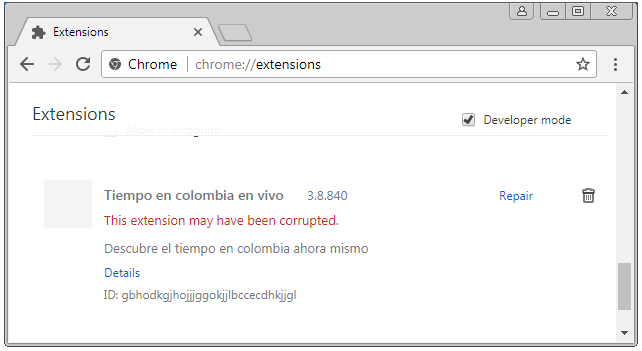 forced extensions firefox
