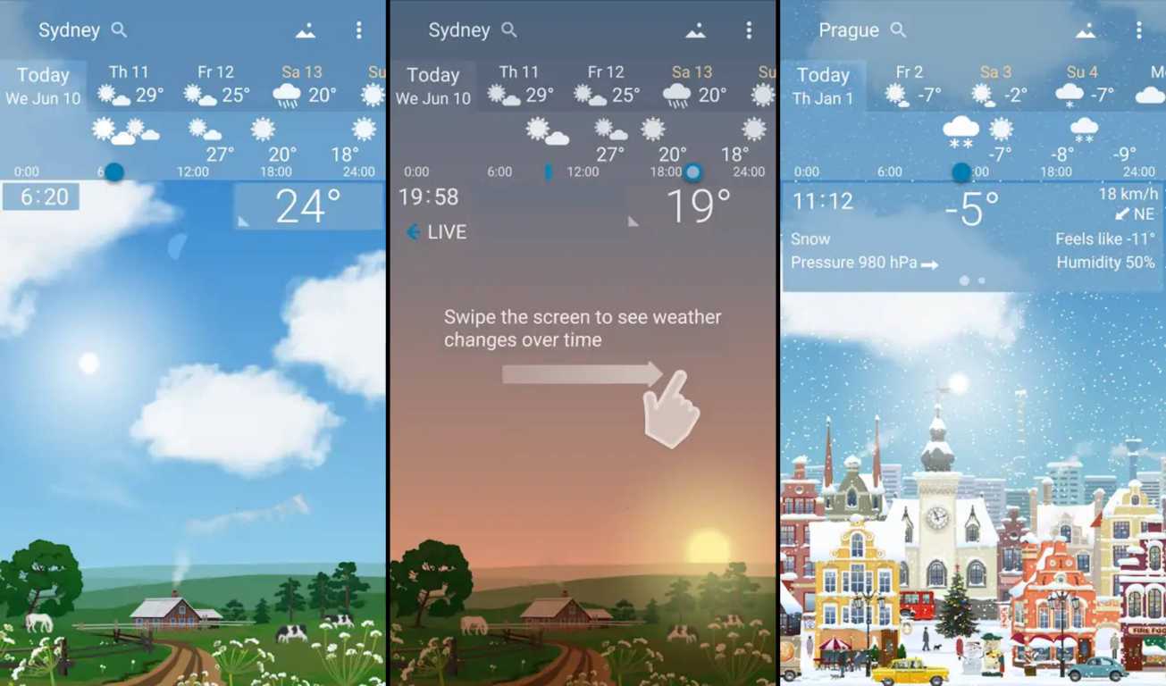 10 Best Android Weather App And Widget List 2018 Edition Fossbytes