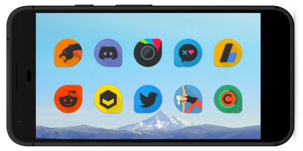 top Android theme - Blackdrop