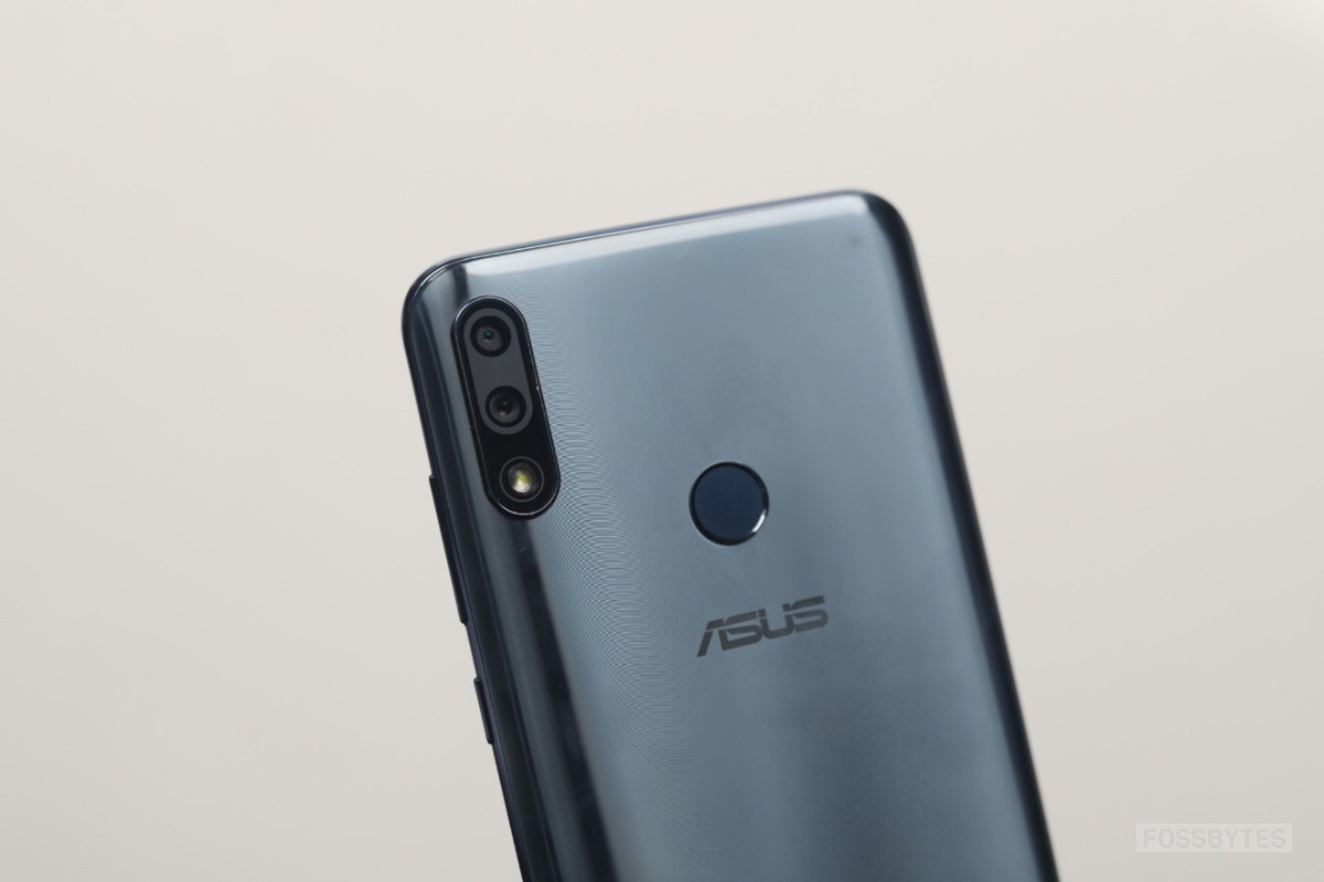 Asus ZenFone Max Pro M2 Back design