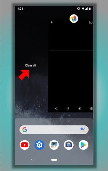 Android Features Not on iPhone 5 Clear All Apps