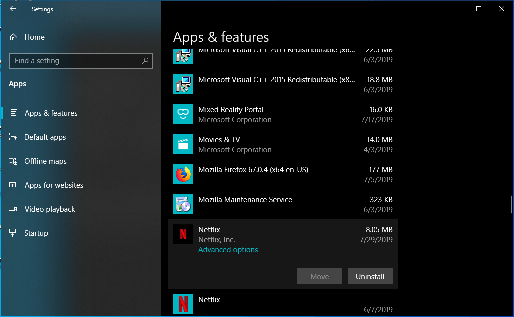 Netflix Is Not Working 4 Reset Netflix App Windows 10