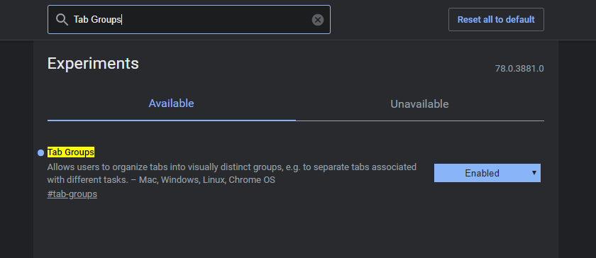 Google Chrome Tab Groups Feature 3