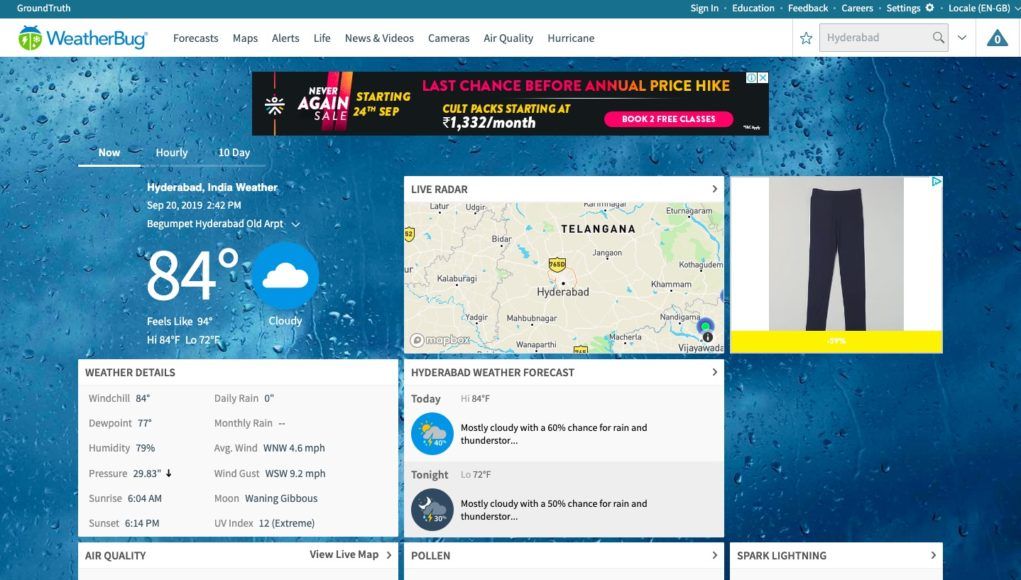 8 Best Weather sites For Accurate Forecast In 2022
