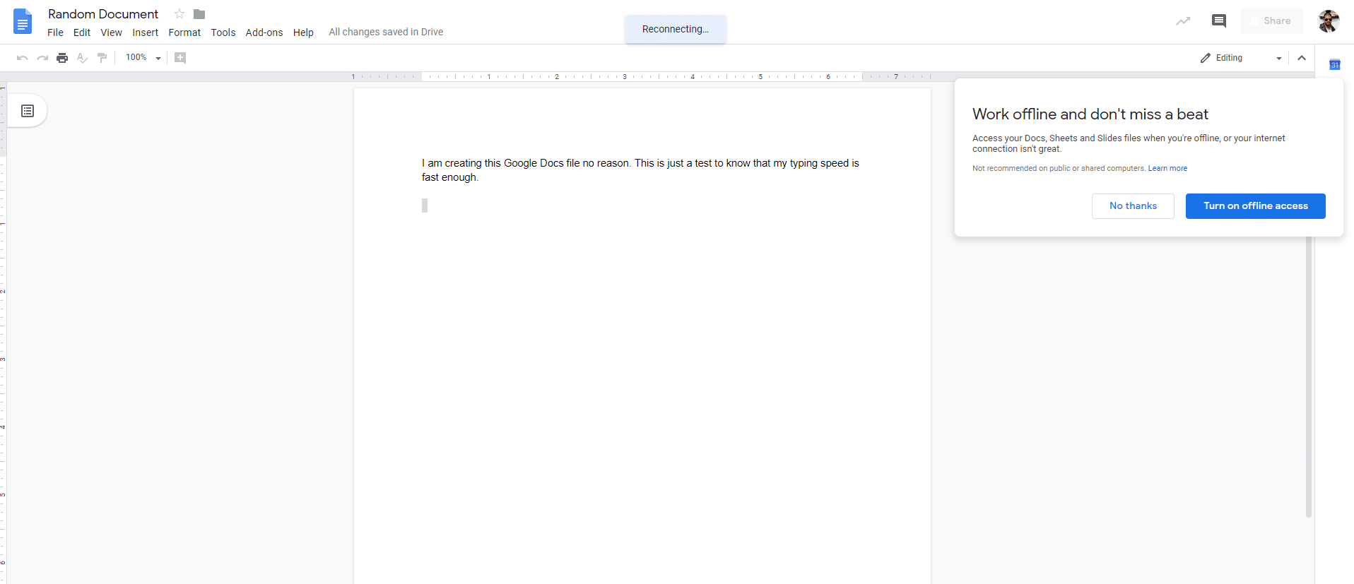 How To Use Google Docs Offline? Edit Google Docs Files Without