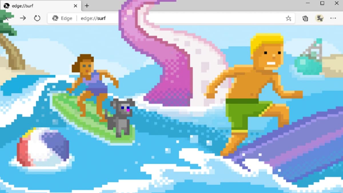 How To Play The Microsoft Edge Surf Game? Change Game Modes