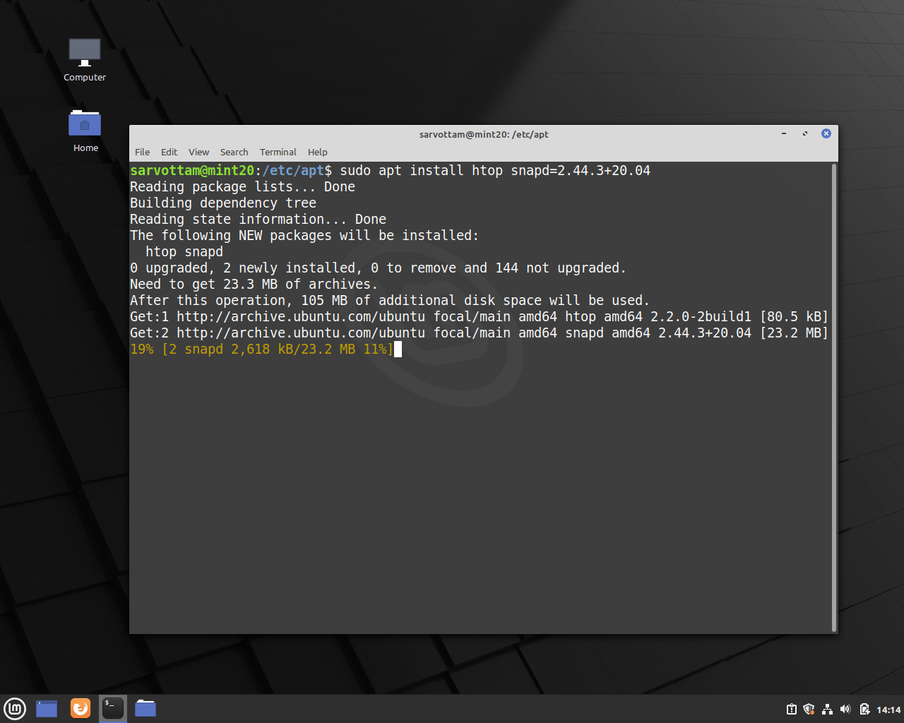 How To Enable Snap And Install Snap Packages On Linux Mint 20?
